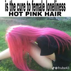 hot pink hair Iroiro Neon Pink Hair, Short Hot Pink Hair, Hot Pink Hairstyles, Pink Hair Girl Aesthetic, Hot Pink Hair Aesthetic, Hot Pink Short Hair, Hot Pink Curly Hair, Pink Scene Hair, Pink Hair Pfp