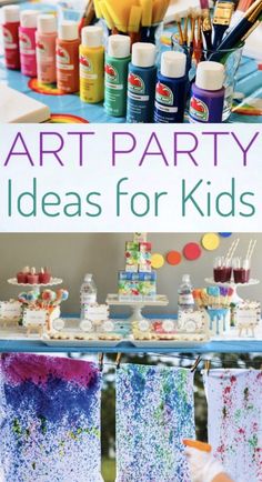 art party ideas for kids that are fun and easy