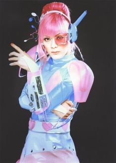 Winx Cosplay, Uchuu Kei, Futurism Fashion, Space Grunge, Futuristic Aesthetic, New Retro Wave, Cyberpunk Fashion