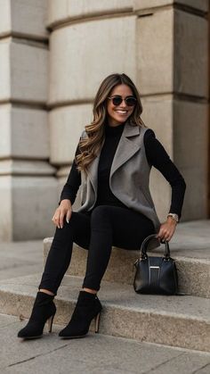 Chunky Oversized Sweater, Chic Autumn, Outfits For School