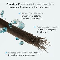 A sulfate free shampoo with triple action bonding, repair & protect for 3x stronger* hair and 56% split end repair after one use**. Scientifically proven PowerBond™ is combined with a nourishing blend of Coconut, Jojoba, Rapeseed and Baobab oils and Vitamin B5 & Vitamin E for 4x smoother hair*. 3x Stronger hair* 56% completely repairs split ends after one use* 4x smoother hair* Ideal for anyone seeking immediate anti-breakage, strengthening & repair of damaged hair from chemical treatments, heat Upper Lip Hair, Ionic Bonding, Course Hair, Hair Repair Mask, Super Strength, Stronger Hair, Hair Solutions, Lip Hair, Best Shampoos