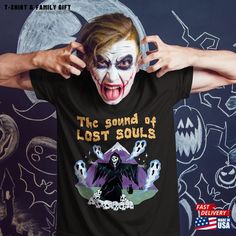 The Sound Of Lost Soul Funny Death Horror Ghost Cute Boo Halloween Costumes 2023 Vintage Meme T-Shirt Sweatshirt Classic Check more at https://tshirtfamilygift.com/product/the-sound-of-lost-soul-funny-death-horror-ghost-cute-boo-halloween-costumes-2023-vintage-meme-t-shirt-sweatshirt-classic/ Boo Halloween Costumes, Halloween Costumes 2023, Boo Halloween Costume, Vintage Meme, Costumes 2023, Horror Ghost, Ghost Cute, Meme Tshirts, Lost Soul