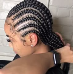 Feedin Braids, Braided Cornrow Hairstyles, Cornrow, African Braids Hairstyles, Short Natural Hair Styles