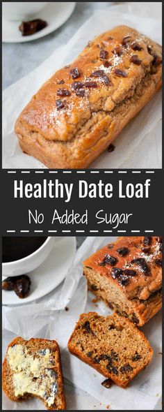 healthy date loaf no added sugar