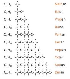 the names of different types of carbons are shown in this diagram, which shows how many