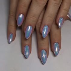 Unichrome Nails, Nail Candy, Mermaid Nails, Fake Nails, Nail Design, Makeup Nails, Nail Inspo, Hair And Nails