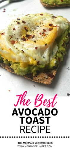 the best avocado toast recipe with cheese and other toppings