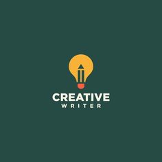 the logo for creative writing studio, which has been designed to look like a light bulb