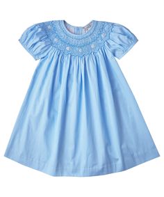 Style #FK-B0158 Made with 100% Cotton Casual Fitted Smocked Pleated Dress, Casual Fitted Smocked Dress With Pleats, Fitted Pleated Smocked Dress For Spring, Smocked Dresses For Toddlers, Red Gingham Dress, Long Sleeve Smock Dress, Denim Ruffle Dress, Smocked Bishop Dress, Blue Gingham Dress