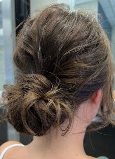 Simple Messy Bun, Wedding Updo Hairstyles