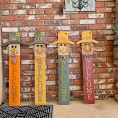 Porch Sitters, Thanksgiving Wood Crafts, Fall Pumpkins Painting, Fall Craft Projects, Pumpkins Painting