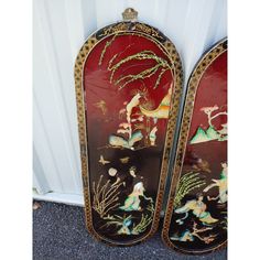 Set of 3 Asian oriental Vintage wall plaques. Beautifully made with shells. This will go with any decor in the home for oriental art lovers. Vintage Asian Art, Brow Tattoo, Asian Homes, Asian Home Decor, Beautifully Made, Asian Decor, Art Lovers, Vintage Wall, Wall Plaques