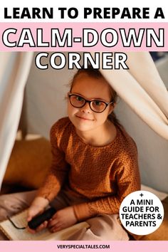 Calm-Down Corner Guide: All you need to know to create a calming space in your classroom or at home (benefits, ideas, how to introduce it) / Calming activities for kids / Classroom management / School counseling / Parenting tips / Social-emotional learning / Soothing space / Calming corner / Peace corner Calm Down Corner For Adults, Home Calm Down Corner, Classroom Calm Down Corner, Kids Calming Corner, Calm Down Corner Classroom, Calming Room Ideas, Peace Corner