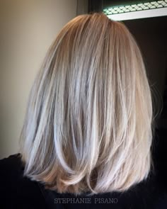 Hair Lob, Medium Blonde Hair, Hair Styles Color, Hair Shades, Bob Hair, Good Hair Day