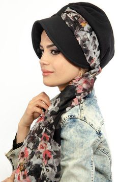 Haircovering Styles, Lace Turban, Pola Topi, Turban Tutorial, Winter Wear Women, Bouffant Scrub Caps