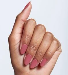 LD – Olive and June Old Rose Nails, Muted Pink Nails, Rose Colored Nails, Rosewood Nails, Mauve Pink Nails, Solid Nail Colors, Dusty Rose Nails, Late Summer Nails, Rosy Nails