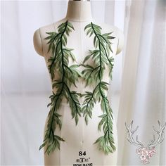 "IF you are a DIY lover or you are just finding a unique lace applique for your beautiful bridal dress, then this unique applique is really perfect for you.  We highly recommend you this unique lace applique ! Size: Width: 8.6\" (22 cm) length: 22.4\" (57 cm) Usage Method: By sewing on" Avatar Clothes, Wedding Dress Costume, Wedding Dress Crafts, Bodice Applique, Beautiful Bridal Dresses, Avatar Pandora, Wedding Dress With Veil, Embroidery Lace, Poison Ivy