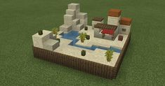 Micro Biome, Mc Builds, Minecraft Structures, Easy Minecraft Houses, Diy Minecraft, Cool Minecraft Creations, Minecraft Server, Minecraft Room