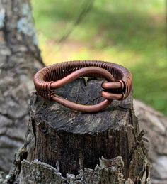 Heavy Gauge Woven Copper Ring - Size 13 Copper Ring, Copper Rings, Handmade Copper, Hand Made Jewelry, Size 13, Rope Bracelet, Leather Bracelet, Ring Size, Copper