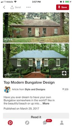 the real estate listing page for this house