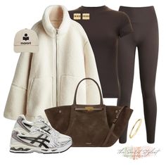 It’s teddy fleece jacket Monday! The cream version we’ve all been waiting to arrive. I’ll be styling mine into a casual athleisure outfit with my Cocoa Bean Adanola activewear set and the trending Asics Kayano trainers 🤎 Comment LINKS to receive the outfit links directly 🙌🏼 Or SHOP the outfit in the September highlight or via my LTK SHOP - The Secret Stylist #teddyfleece #teddyjacket #teddycoat #demellier #womensfashion #casualoutfit #ootdinspo #leggings #leggingsoutfit #adanola #athleisur... Leggings And Fleece Outfit, Cream Teddy Jacket Outfit, Leggings And Trainers Outfits, Cream Fleece Outfit, Jacket And Leggings Outfit, Fleece Leggings Outfit, Cream Jacket Outfit