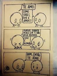 a comic strip with two cartoon faces and one saying, te amo comos que amir?