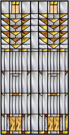 a large stained glass window with many different colors