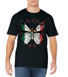 PRICES MAY VARY. Grab this Mexican Independence Day Butterfly T-Shirt for Mexican Independence Day, Hispanic Heritage Month or as a Birthday gift for men, women, boys, girls, kids & youth! Wear this vintage Mexico flag outfit on September 16 & Viva Mexico! This Mexican Independence Day Butterfly T-Shirt is a perfect gift for mexican men, women, teens & toddlers. Browse our brand for more Mexico Independence latino latina hispanic spanish heritage culture pride roots top clothes pj tee apparel Li Multicolor Short Sleeve T-shirt For Father's Day, Gift Retro Black T-shirt, Mexico Women, Mexican Independence Day, Mexican Independence, Spanish Heritage, Mexican Men, Butterfly T Shirt, Flag Outfit