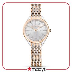 in stock Swarovski Watches, 14k Gold Plated Jewelry, Premier Jewelry, Swiss Made Watches, Swarovski Jewelry, Metal Bracelets, Swiss Made, Gold Plated Jewelry, Crystal Bracelets