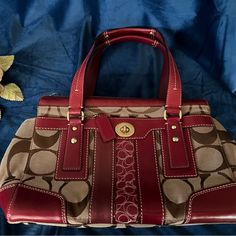 Coach Authentic Vintage Beautiful Rare Handbag In Like New Condition Inside & Out No Rips, No Tears No Scuffs No Stains Lining Looks Brand New Measurements 15 Wide By Nine Tall And 3 1/2 Inches On The Bottom Of The Purse Thrift Manifest, Rare Handbags, Vintage Coach Bags, Bags Coach, I Get It, Vintage Purse, Coach Purse, Vintage Coach, Goodie Bags