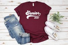 Senior 2021 Shirt, Class Of 2021 Shirt, Retro Graduation Shirt, Senior Shirt, Graduation Gift, High School senior 2021, Graduate gift Black Friday Shirts, Matching Birthday Shirts, Grateful Shirt, Birthday Squad Shirts, Twin Shirts, Goth Shirt, Svg Thanksgiving, Birthday Girl Outfit, Reading Shirts