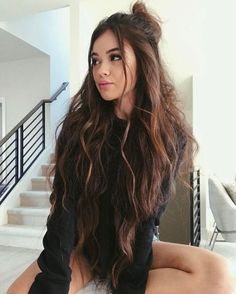 Long hair Easy Hairstyles For Medium Hair, Hair 2018, Penteado Cabelo Curto, Hair St, Boho Hairstyles, Hairstyles For School, Hair Designs, Diy Hairstyles, Anton