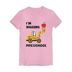 I'm Digging Preschool Toddler/Kids Girls' Fitted T-Shirt Baby Tate, Family Cute, Maternity Tank Tops, Toddler Hoodie, Baby Shorts, Youth Hoodies, Pregnancy Shirts