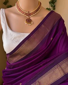 Www.thejacouture.in > Full Butta Traditional cotton silk saree > magenta cotton silk saree. . Saree Description: Magenta cotton silk saree with contrast zari border and butta all over. Comes with running blouse. Saree height: 46 inches. Saree length: 5.5 meters. Blouse : 80cm Care: Normal wash. priced: 1450/- INR For for details and query direct message us❤️. . #saree #sareelove #sareelovers #sareeblouse #sareefashion #sareedraping #sareepact #sareeblousedesigns #sareeinspiration #sare... South Indian Sarees Modern, Magenta Saree Contrast Blouse, Silk Saree Aesthetic, Contrast Blouses For Silk Sarees, Silk Saree Look Traditional, Cotton Saree Look Modern, Traditional Sarees Indian, Magenta Silk Saree, Normal Saree