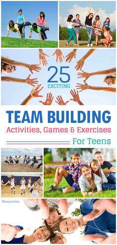 25 exciting team building activities, games and exercises for teens