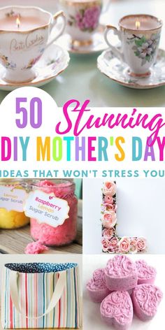 50 Mother's Day DIY Ideas She Will Love That Are Inexpensive & Ridiculously Easy #giftsformom #mom #mothersday #giftideas, https://kit.co/Gift4U/mom-s-day-gift-idea Meaningful Mothers Day Gifts, Mother's Day Ideas, Gift Hacks, Mothers Day Gift Ideas, Diy Mothers Day Gifts, Mothers Day Gifts