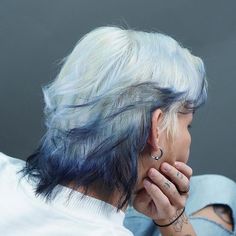 Ombre Kpop Idol Ombre Hair Men, Ash Blue Hair, Blonde And Blue Hair, Ombre Ash Blonde, Black To Blonde Hair, Boys Colored Hair, Best Hair Dye, Blue Ombre Hair, Mens Hair Colour