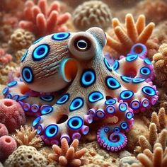 Different Types Of Octopus, Weird Sea Creatures, Creature Marine, Saltwater Fish Tanks, Ocean Turtle, Octopus Tattoos