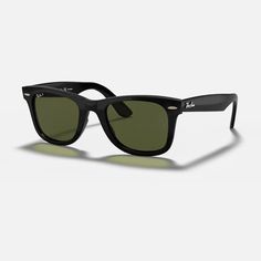 Rayban Wayfarer Ease Brand New Polarized Frame: Polished Black Lenses: Green Comes With Black Case And Cleaning Cloth Black Wayfarer Sunglasses For Outdoor, Rayban Wayfarer Sunglasses, Ray Ban Sunglasses Wayfarer, Green Sunglasses, Wayfarer Sunglasses, Stylish Sunglasses, Vintage Glasses, Sunglasses For Men, Eyewear Design