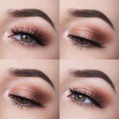 Eyeshadow Basics, Summer Eye Makeup, Best Eyeshadow, Smink Inspiration, Makijaż Smokey Eye, Makeup Hacks, Beautiful Eye, Trendy Makeup