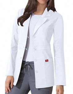 Doctor White Coat, Fit Scrubs, Medical Outfit, Lab Coats, White Lab