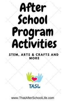 School Aftercare Ideas, After School Program Room Set Up, After School Activities For Elementary, After School Program Activities, After School Club Activities, After School Programs, School Age Activities, After School Care, Summer Camp Activities