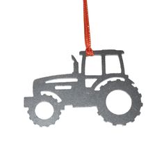 Farm Tractor Metal Ornament - Burke Metal Work