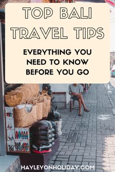 a sign that says top ball travel tips everything you need to know before you go