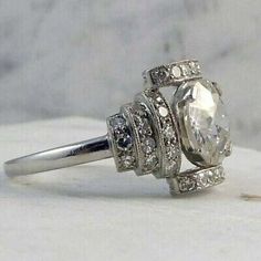 We use AAAAA quality stones which gives even better radiance than real diamonds & gemstones. · Cut : Excellent. We will respond to you within 24 hours and do our best to help you out! Victorian Princess, Art Nuevo, Vintage Wedding Ring, Fancy Stuff, Propose Ring, Juliana Jewelry, Vintage Jewlery, Art Deco Wedding Rings, Masonic Ring