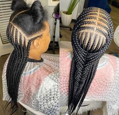 Neat Braids, Lil Girl Hairstyles, Braided Hairstyles For Black Women Cornrows, African Hair Braiding Styles, Braids Hairstyles Pictures, Braided Cornrow Hairstyles, Braided Hairstyles For Teens, Quick Braided Hairstyles