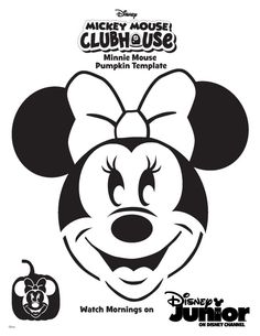 mickey mouse's club house coloring page with the words watch mornings or disney junior