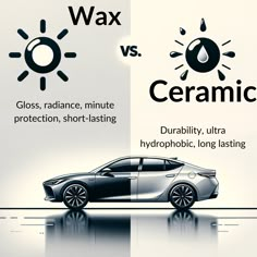 ceramic coating versus wax Auto Shop Logo, Ceramic Coating For Cars, Car Ceramic Coating, Car Fixing, Car Wash Posters, Linkedin Post, Mobile Detailing, Car Wash Business, Graphic Design Posters Layout