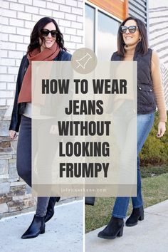 Mode Over 50, Fall Fashion Jeans, How To Wear Jeans, Jolynne Shane, Blue Jean Outfits, Dress Up Jeans, Health Signs, Modest Summer Dresses, Jeans Outfit Women