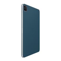 the back of an iphone xr phone case in teal blue, on a white background